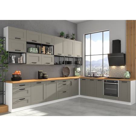 Szafka kuchenna LOFT 60 cm czarna